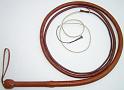 9 foot Saddle Tan Indy Bullwhip